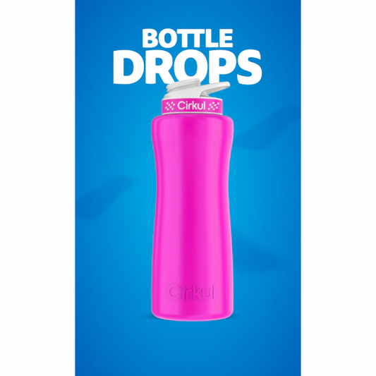 Limited Edition: 32oz. Neon Fuchsia Steel Bottle & Lid